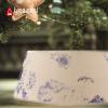 Tree Nest Glory Canvas Tree Skirt for Christmas Tree Stands, Large, Blue/White view 3