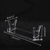WANLIAN Lightsaber Display Stand Saber Holder Acrylic Desktop Display Case for Lightsaber Hilt,Light Saber Decorative(Transparent) view 2