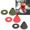 Sillcone Coffee Dripper Camping Filter Holder Reusable Cone Coffee Filter Holder for Travel Hiking Home Office(Green) view 1