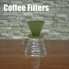 Sillcone Coffee Dripper Camping Filter Holder Reusable Cone Coffee Filter Holder for Travel Hiking Home Office(Green) view 4