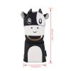 Alvinlite Golf Club Head Covers,Golf Headcovers Leather Cute Cow Animal Golf Wood Covers for Divers Fairway Woods Hybrids(# 1) Golf Iron Covers for Men Women (Black) Golf Club view 2