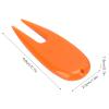 Alvinlite Golf Divot Repair Tool, 5 Pcs Plastic Golf Pitchforks Divot Tool 5 Colours Mix Pack for Men Women Golfer Repairing view 4