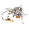 Backpacking Stove Mini Portable Camping Stove Backpack Stove Camp for Outdoor Bacpacking Hiking Picnic camping coffee and BBQ camping gas view 1