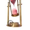 Antique Brass Sand Timer Hour Glass Sand Glass Clock 8 inch Best for Gift Item Home Desk Office Decorative Items view 4