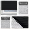 Keego Window Shades Blackout Top Down Bottom Up Cordless Blinds for Windows-Custom Cut to Size Noise Cancelling Window Blinds & Shades for Home Kitchen Bedroom Office (Black, 21" W x 56" H) view 4