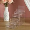 DOITOOL Acrylic Display Riser Shelf Stand: 6 Tier Wallet Perfume Organizer Stands For Pops Figure Makeup Organizer Sunglasses Wallet Collection Display For Table Cabinet Countertops view 4