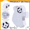 Aoriher Halloween Ghost Piata Spooky White Ghost Piata with Stick and Blindfold Halloween Hanging Decoration Mexican Piata for Birthday Game Halloween Party Supplies view 3