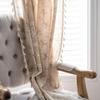 Boho Curtains for Living Room Floral Cloth Splicing Crochet Lace Curtain Panels for Farmhouse Rod Pocket Tassel Curtains for Sliding Glass Door Patio Bedroom 1 Panel 59 Inch Wide by 63 Inch Length view 4