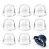GALPADA Hat Stands Display Holders Organizer: 8 Pcs PVC Tabletop Dome Rack, 57CM/ 22.4inch Hat Shaper for Caps Beanie Fedora Cowboy, Wig Form Protector for Helmet Storage view 1
