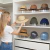 GALPADA Hat Stands Display Holders Organizer: 8 Pcs PVC Tabletop Dome Rack, 57CM/ 22.4inch Hat Shaper for Caps Beanie Fedora Cowboy, Wig Form Protector for Helmet Storage view 3
