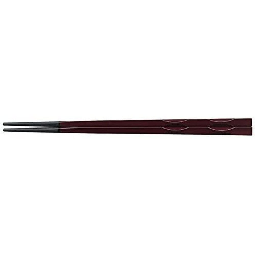 J-kitchens PBT 8.9 inches (22.5 cm) Double Wheel Chopsticks Teak Painted Made in Japan