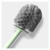 TOMYEUS Wall-Mounted Toilet Brush Household with Base Piglet Free Punch Toilet Brush Holder Bathroom Cleaning Brush Cleaning Set (Color : Blue) view 4