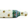 Polmedia Polish Pottery Rolling Pin UNIKAT - Bee Happy Pattern Handmade in Boleslawiec Poland by Ceramika Artystyczna + Certificate of Authenticity view 4