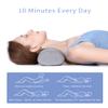Bespilow Cervical Neck Pillow for Pain Relief - Small Cylinder Neck Roll & Round Bolster Stretcher - Portable Memory Foam Traction Device for TMJ, Hump Correction, Travel & Sleeping Support view 4