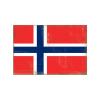 1 PCS Norway Table Place Mats Washable Heat-Resistant Norway Flag Decorative Kitchen Placemats Country Souvenir National Flag Canvas Table Decor for Dining Kitchen Restaurant 1218in view 1