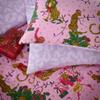 furn. Purrfect Christmas Double Duvet Cover Set, Cotton, Polyester, Pink/Lilac view 4