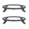 2Pcs Gas Cooker Rack Wok Rings, Stove Rack Holder Universal Cooker Stand Rack Gas Stove Rack Stove Support Rack Cooker Support Holder Cast Iron Wok view 1