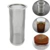 Coffee Filter, Stainless Steel Filter Infuser for Wide Mouth Mason Canning Jar and Iced Tea Maker Ultra Fine Mesh Tea and Fruit infuser, Iced Coffee Maker, Iced Tea Maker(8x21cm/3. view 1