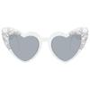 Elegant Bride Pearl & Sparkle Glasses - Pack of 1 - Stunning White Pearl & Shimmering Crystal Design - Perfect for Your Special Day view 1