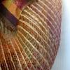 Glittering Gourds Autumn Welcome Wreath Handmade Deco Mesh. Available in 24 inch and 28 inch diameters view 3