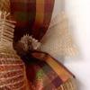 Glittering Gourds Autumn Welcome Wreath Handmade Deco Mesh. Available in 24 inch and 28 inch diameters view 4