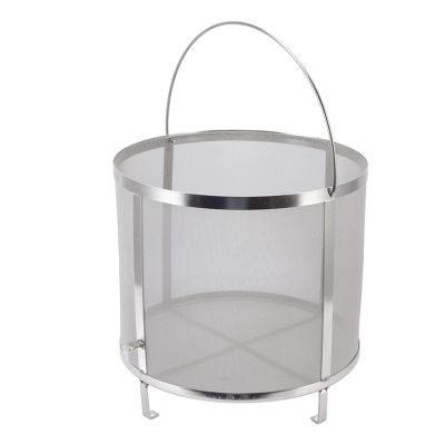 11.8 X 12.2 Inch Basket Filter 250 Mesh Stainless Steel Hop Filter Strainer for Home Brewing Beer Tea Kettle
