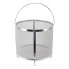 11.8 X 12.2 Inch Basket Filter 250 Mesh Stainless Steel Hop Filter Strainer for Home Brewing Beer Tea Kettle view 2