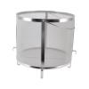 11.8 X 12.2 Inch Basket Filter 250 Mesh Stainless Steel Hop Filter Strainer for Home Brewing Beer Tea Kettle view 4