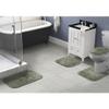 Garland Rug Finest Luxury Deep Fern Green 4-Piece Rug Set Ultra Plush Washable Bath Rug Set - Soft, Absorbent, and Stylish for Your Bathroom view 2
