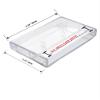 30 Pack Audio Cassette case Clear/Clear view 1
