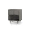 Child Craft Surrey Hill 1 Drawer Nightstand for Nursery or Bedroom, Large Storage Drawer, Made of Sturdy Pinewood, Non-Toxic, Baby Safe Finish (Lunar Gray) view 1