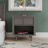 Child Craft Surrey Hill 1 Drawer Nightstand for Nursery or Bedroom, Large Storage Drawer, Made of Sturdy Pinewood, Non-Toxic, Baby Safe Finish (Lunar Gray) view 2