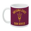 Arizona State University Sun Devils Ceramic Coffee Mug, Novelty Gift Mugs for Coffee, Tea and Hot Drinks, 11oz, White view 3