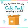 90ct Personalized Baby Shower Candy Party Favors Kisses with DIY Stickers, Bulk Chocolate - Mermaid view 4