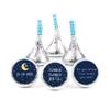 90ct Personalized Baby Shower Candy Party Favors Kisses with DIY Stickers, Bulk Chocolate - Twinkle Twinkle Little Star view 1