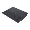 Silicone Square Dish Drying Mat Drain Pad Water Filter Table Placemat Heat Resistant Cushion Pad Dinnerware Folding Table Mat (L, Black) view 3