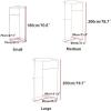 XIEAE Changing Room Clothing Store Portable Fitting Room Floor-Standing Mobile Privacy Include Shading Curtain Hanging Rod and Hook Up view 2