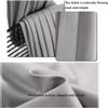 XIEAE Changing Room Clothing Store Portable Fitting Room Floor-Standing Mobile Privacy Include Shading Curtain Hanging Rod and Hook Up view 3