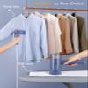 BEAUTURAL Steamer for Clothes, Portable Garment Wrinkle Remover, Fast 30s Heat-up, Foldable and Handheld, 120V Only (Not for 220V Europe), Blue view 3