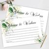50 Advice And Wishes For The New Mr And Mrs, Bride And Groom Weddings, Bridal Showers, Marriage Advice Cards(4" x 6") view 2