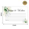 50 Advice And Wishes For The New Mr And Mrs, Bride And Groom Weddings, Bridal Showers, Marriage Advice Cards(4" x 6") view 3