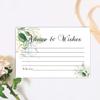 50 Advice And Wishes For The New Mr And Mrs, Bride And Groom Weddings, Bridal Showers, Marriage Advice Cards(4" x 6") view 4