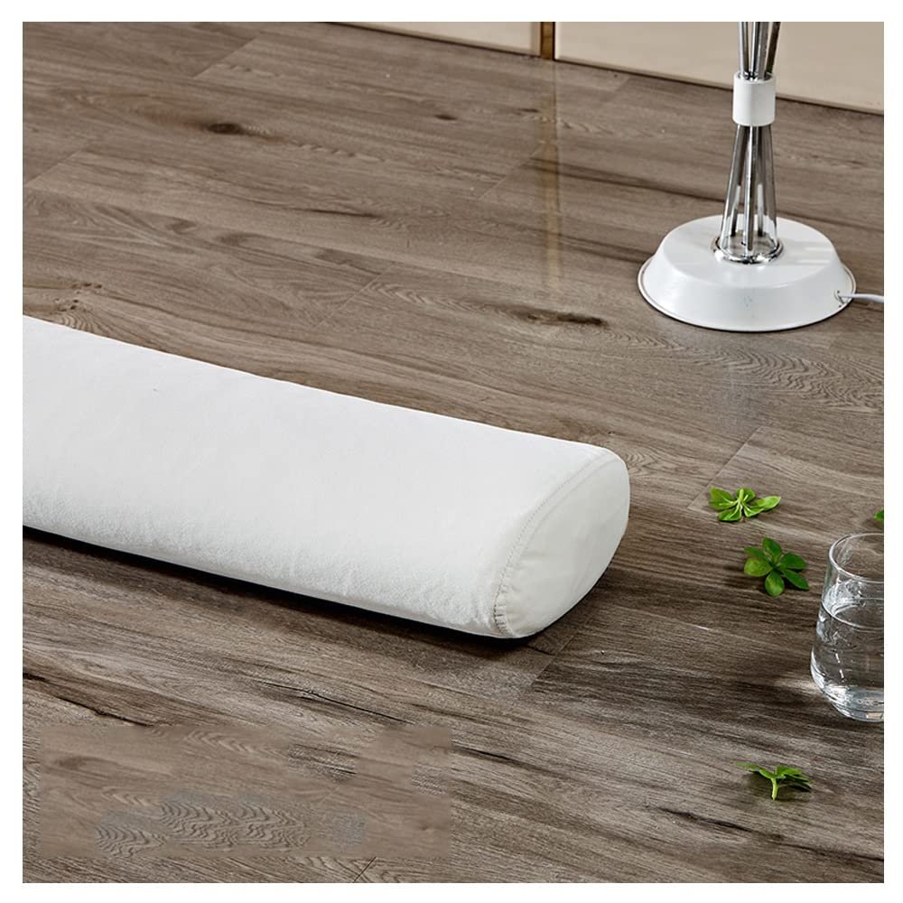 Bed Bridge Wall Mattress Gap Filler Headboard Pillow Bed Guard Mattress Soft Long Armrest Mattress Pillow Bed Gap Filler Bolster Headboards Cushion (Color : White, Size : 45X10X22cm)