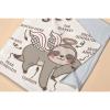 Avalokitesvara Anatomy Sloth Flannel Blanket Super Soft and Warm for Bed Couch Sofa 120x90 Inch King Blanket for Family view 2