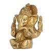 Brass Lord Ganesha Ganpati Religious Statue Idol Ganesh Murti Home Decor for Puja Size - Height 4.5 Inches. by Indian Collectible view 3