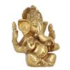 Brass Lord Ganesha Ganpati Religious Statue Idol Ganesh Murti Home Decor for Puja Size - Height 4.5 Inches. by Indian Collectible view 4