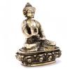 Brass Decorative Showpiece ForLiving Room House Warming Gift Tabletop Gautam Budha Murti Idol Glossy Antique (3 X 2 X 5.5 Inch) by Indian Collectible view 3