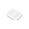 FAVOMOTO 5pcs Transparent Drawer Organizer Versatile Storage Boxes for Home Office and Bathroom Plastic Drawer Dividers for Cosmetics Tools and Daily Essentials view 2