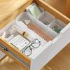 FAVOMOTO 5pcs Transparent Drawer Organizer Versatile Storage Boxes for Home Office and Bathroom Plastic Drawer Dividers for Cosmetics Tools and Daily Essentials view 3