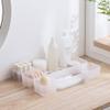 FAVOMOTO 5pcs Transparent Drawer Organizer Versatile Storage Boxes for Home Office and Bathroom Plastic Drawer Dividers for Cosmetics Tools and Daily Essentials view 4